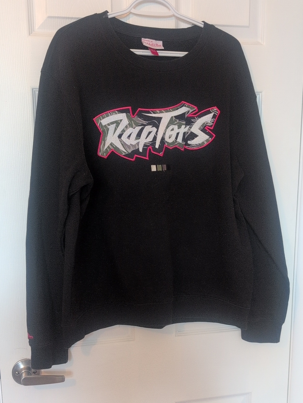 Toronto Raptors Embroidered Crewneck
